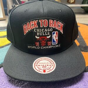 Back to back Chicago bulls hat
